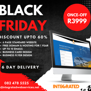 Black Friday Website Package Special